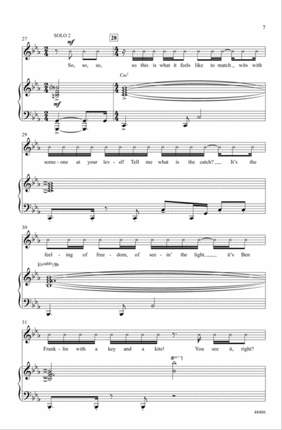 Hamilton Women Hamilton Women Choir scores gallery preview page 5