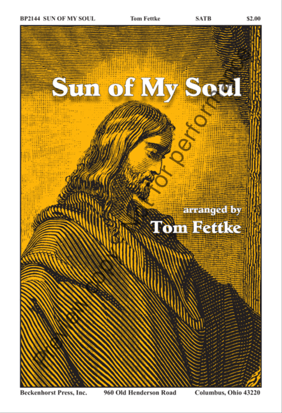 Sun of My Soul - Fettke Sun of My Soul - Fettke 4-Part scores gallery preview page 2