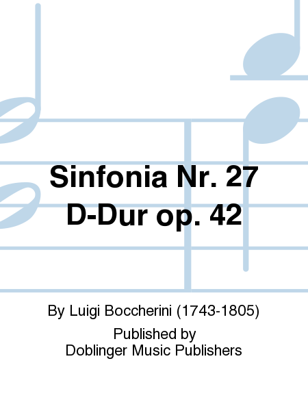 Sinfonia Nr. 27 D-Dur op. 42
