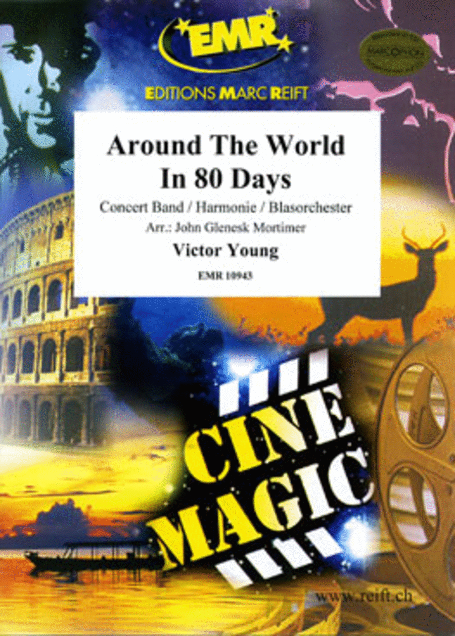 Around The World In 80 Days Concert Band scores gallery preview page 1