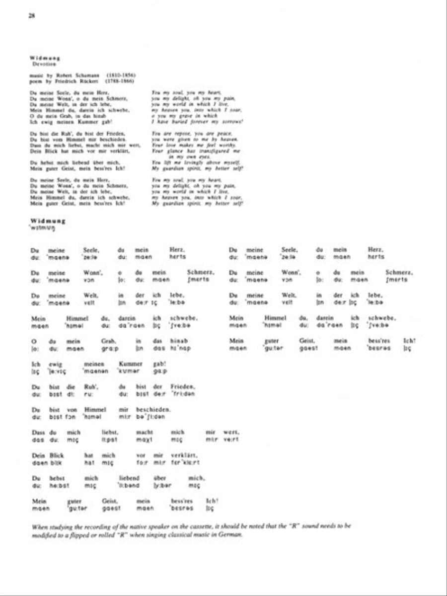 Favorite German Art Songs – Volume 1 High Voice scores gallery preview page 4