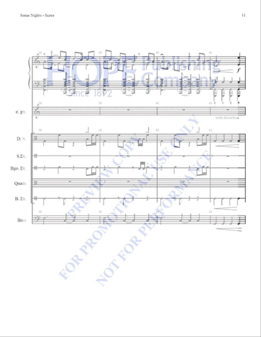 Some Nights Some Nights 5-Octaves scores gallery preview page 13