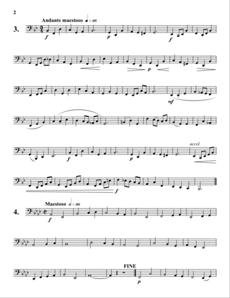 Progressive Etudes for Tuba, Vol. 1 Tuba scores gallery preview page 2