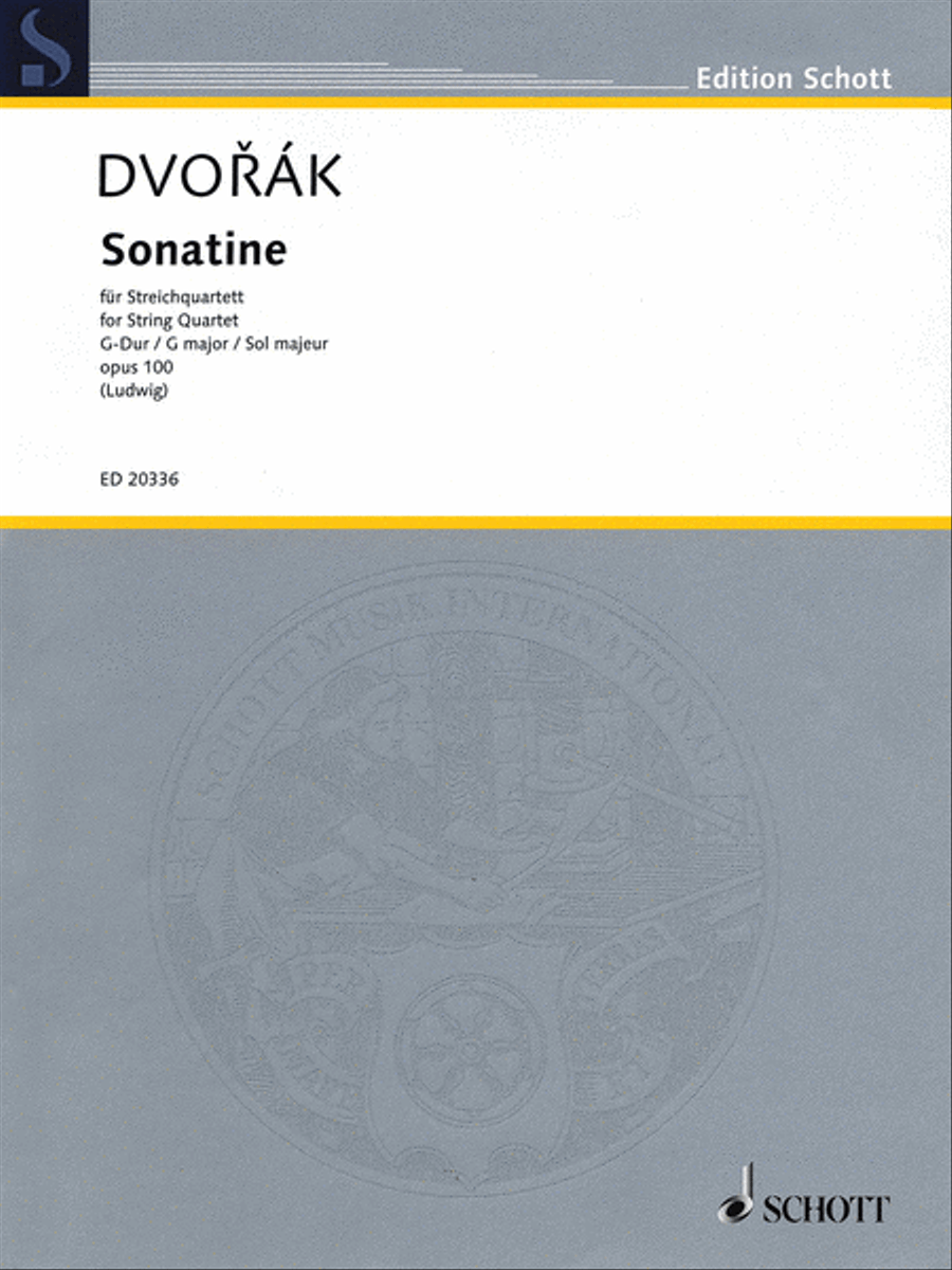 Sonatine String Quartet scores gallery preview page 1