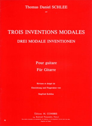 Inventions modales (3)