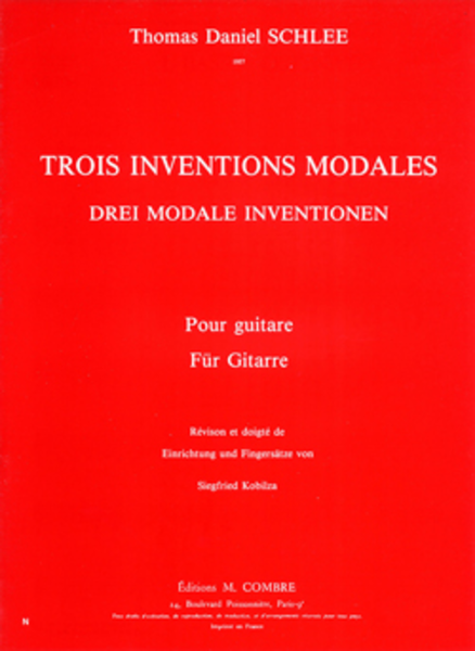 Inventions modales (3)
