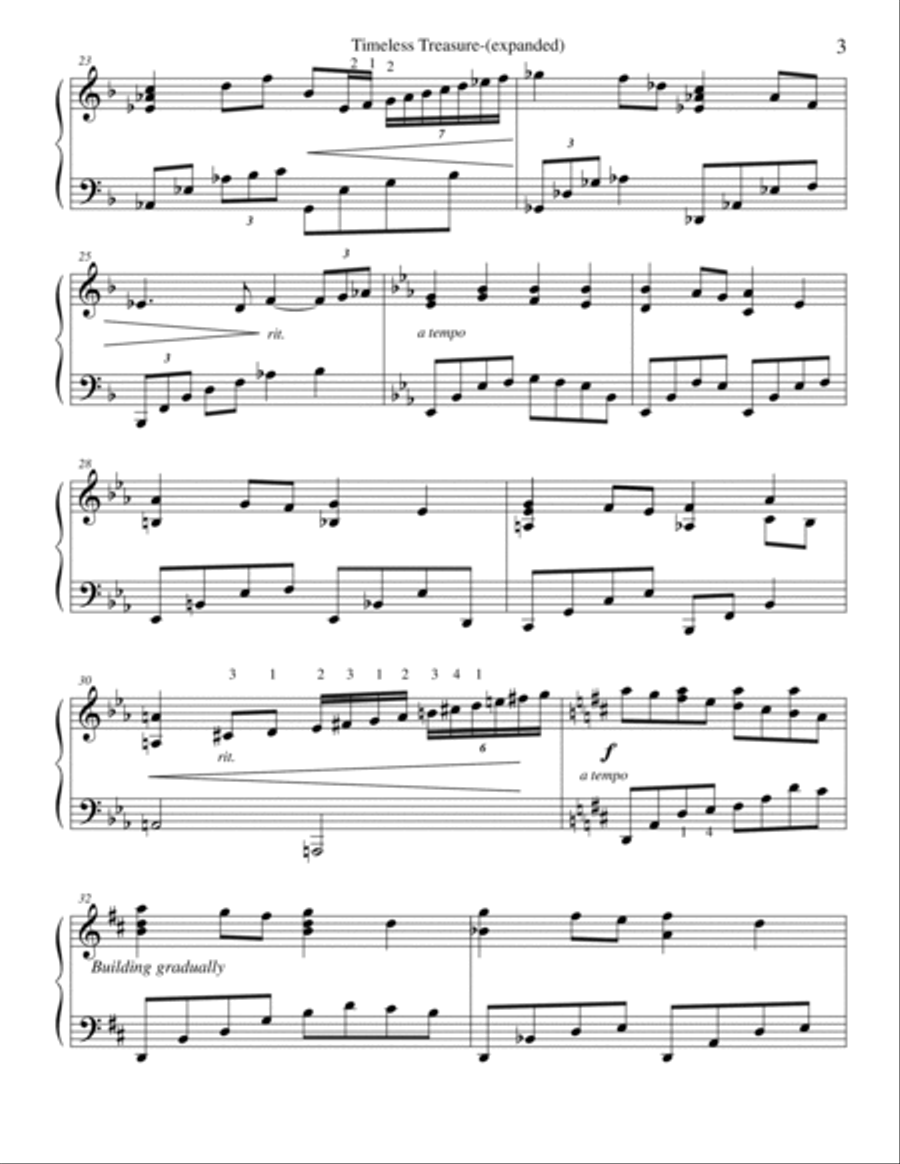 Timeless Treasure Small Ensemble scores gallery preview page 3