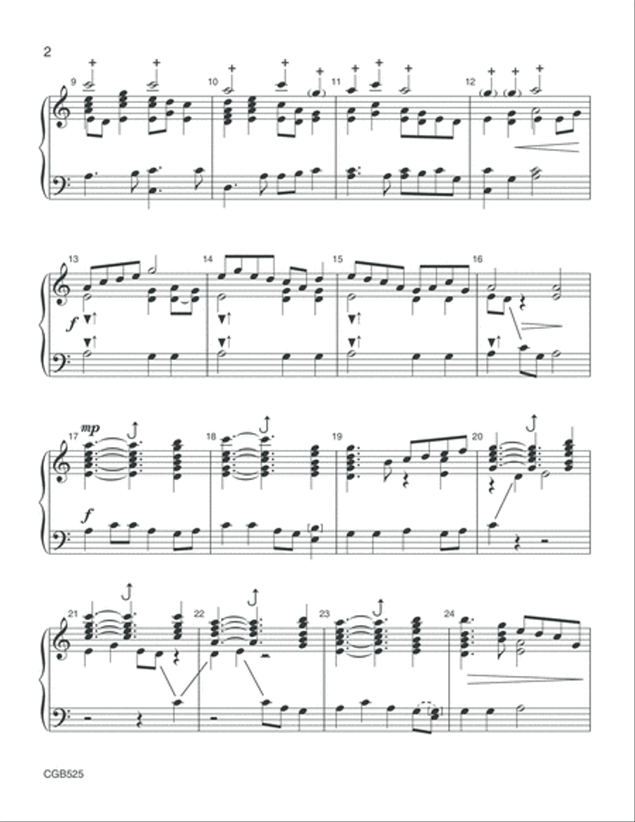 I Will Arise Handbell Choir scores gallery preview page 2