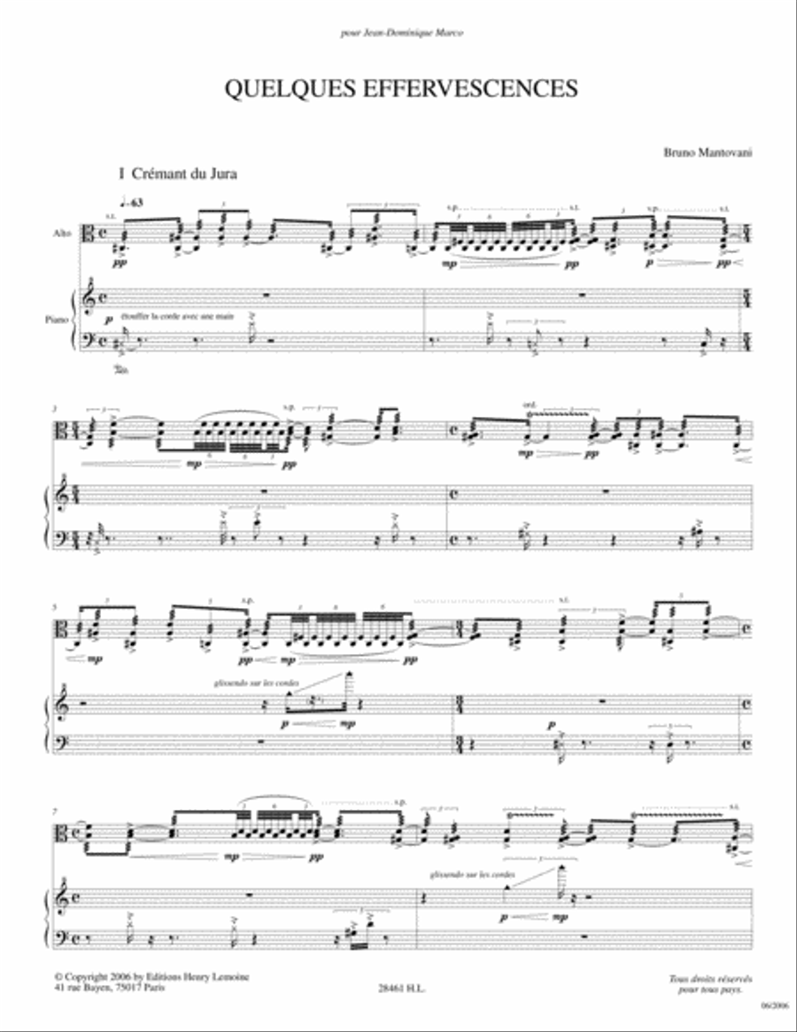 Quelques Effervescences Quelques Effervescences Piano Accompaniment scores gallery preview page 2