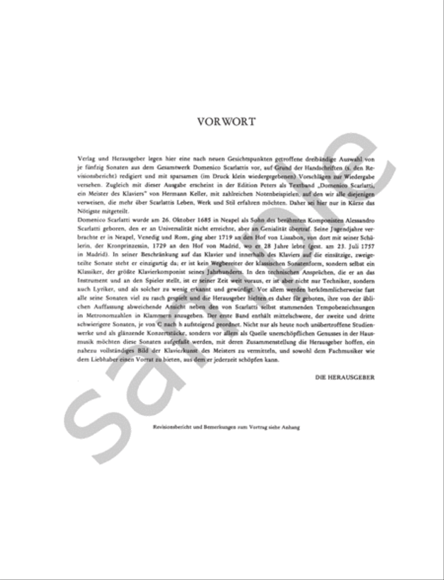 Piano Sonatas in 3 volumes - Volume 1 Harpsichord scores gallery preview page 2