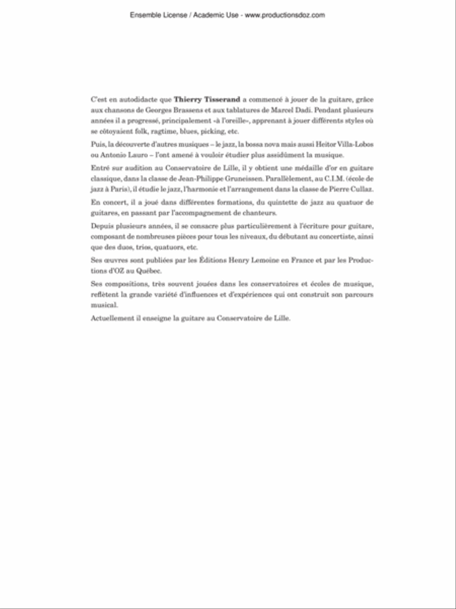 Carcasswing Guitar Ensemble scores gallery preview page 2