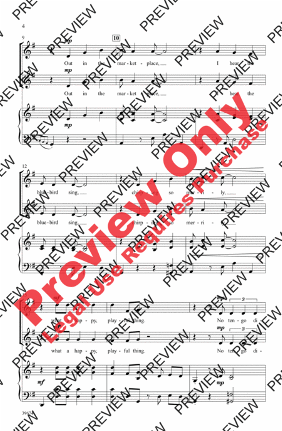 ¡El Pajarito! ¡El Pajarito! 2-Part scores gallery preview page 15