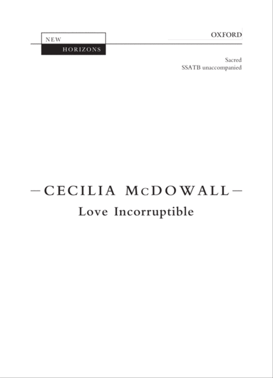 Book cover for Love Incorruptible