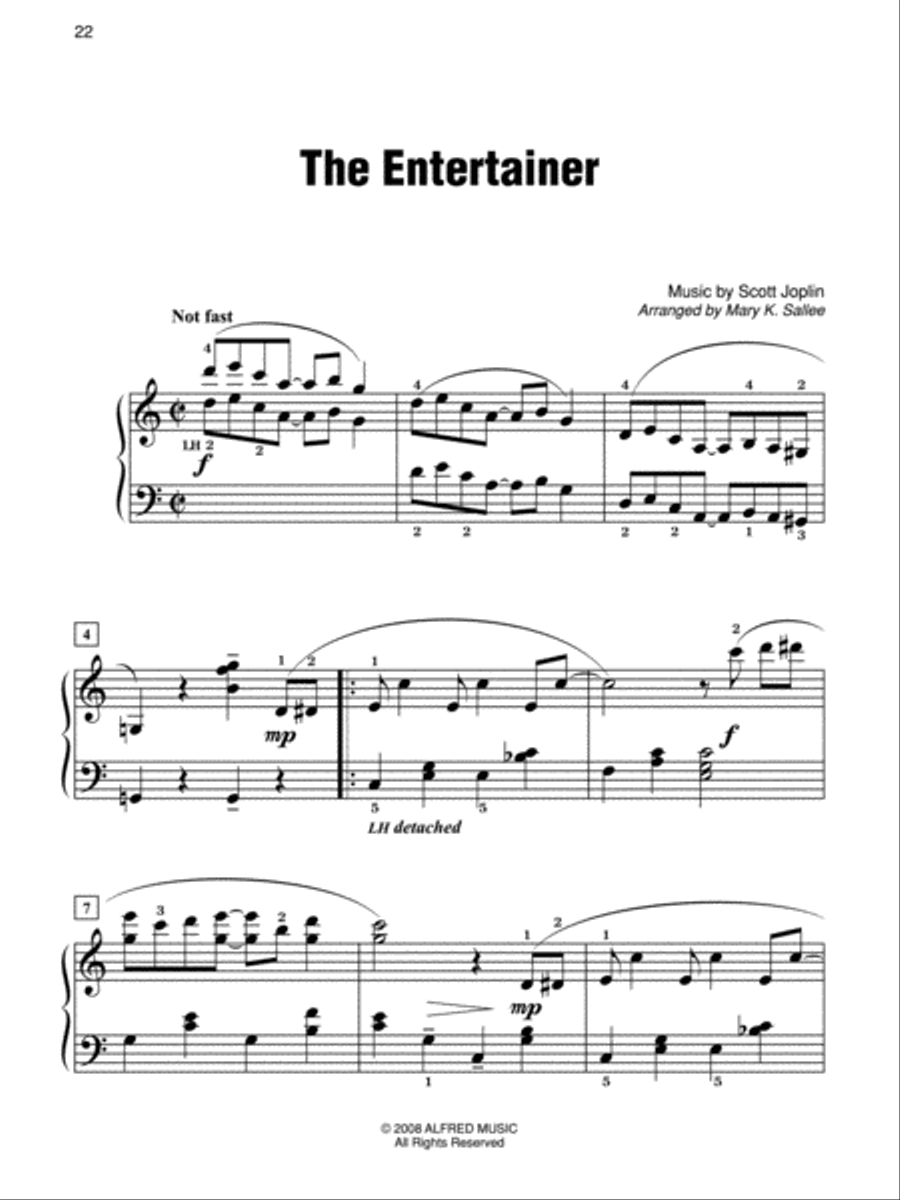 Simply Joplin Easy Piano scores gallery preview page 4