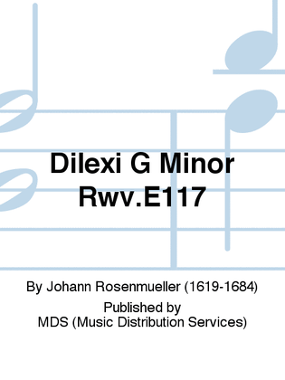 Dilexi G minor RWV.E117