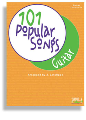 Book cover for 101 Popular Songs for Guitar