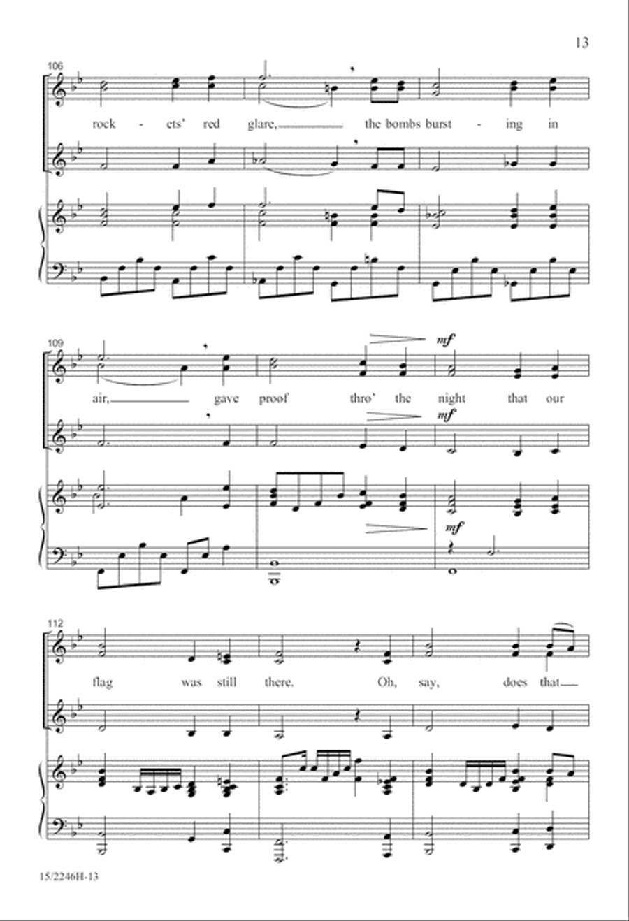 Salute to America SSA scores gallery preview page 13