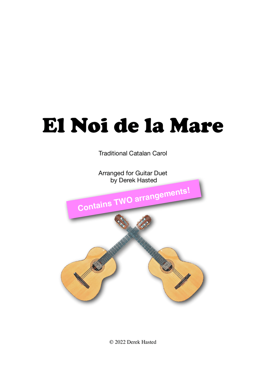 El Noi de la Mare - Guitar duet Acoustic Guitar scores gallery preview page 1