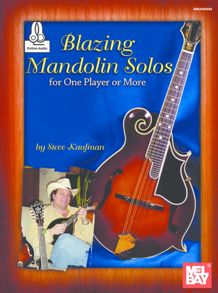 Book cover for Blazing Mandolin Solos