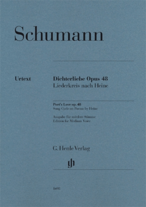 Book cover for Dichterliebe, Op. 48 (Poet's Love)