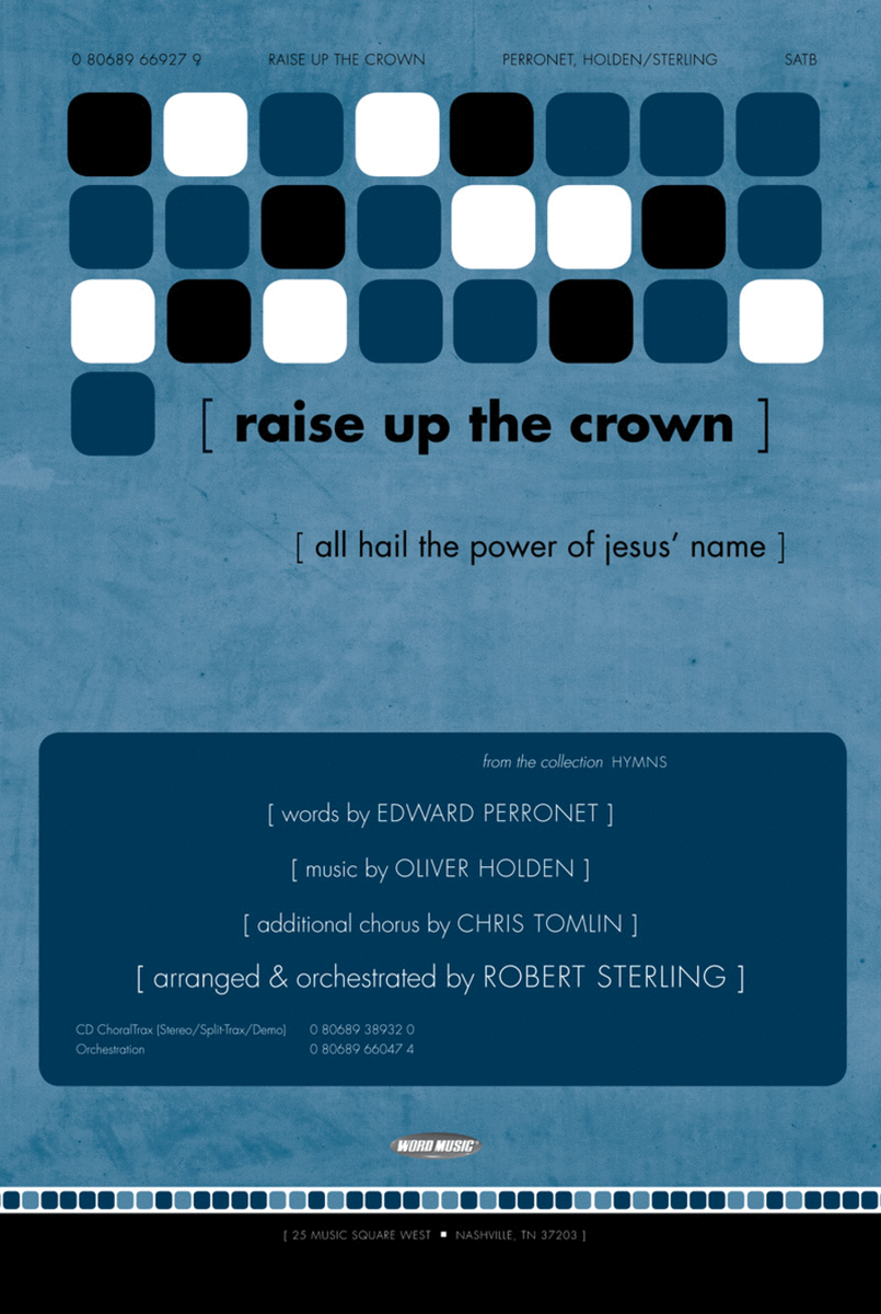 Raise Up The Crown - CD ChoralTrax