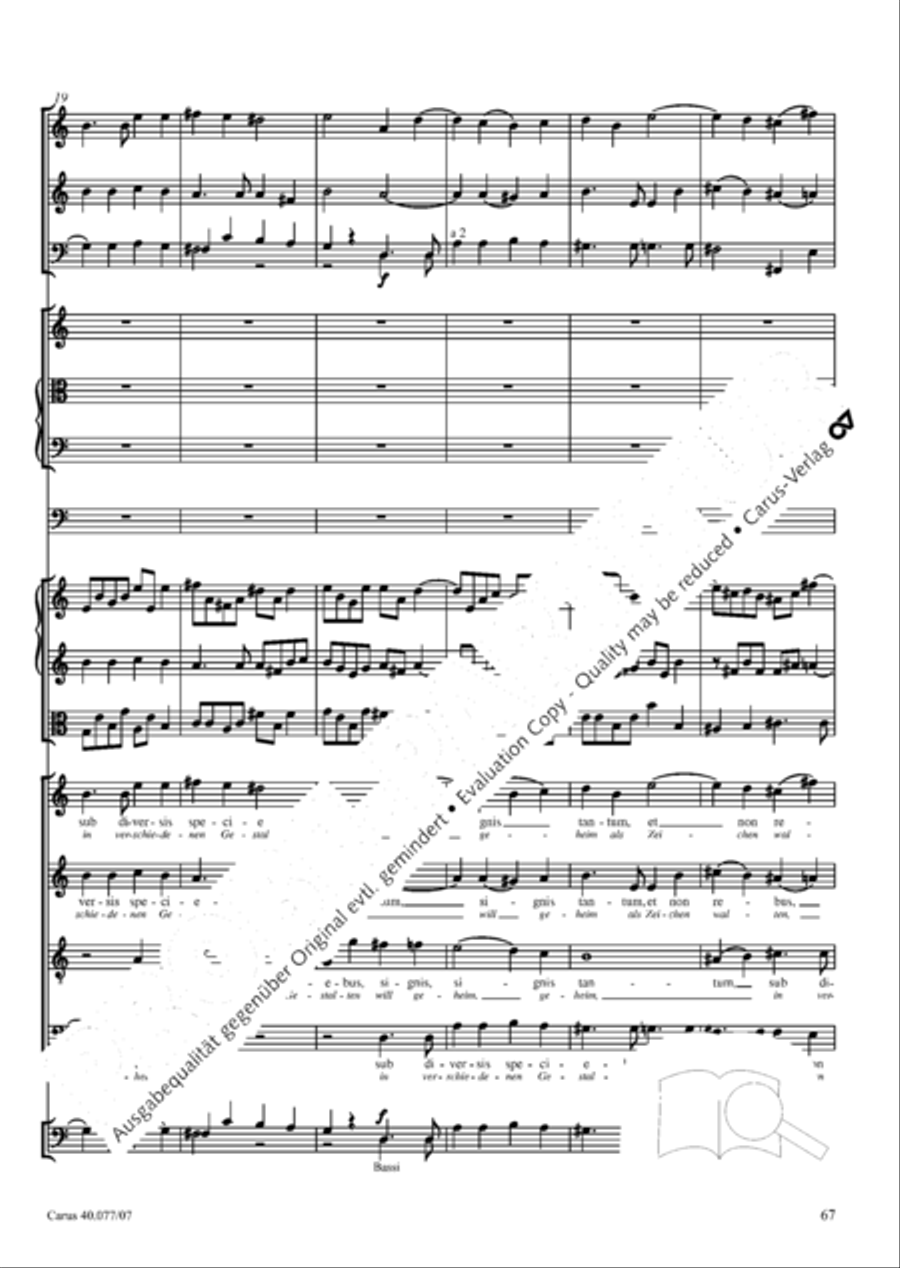 Lauda Sion 4-Part scores gallery preview page 80