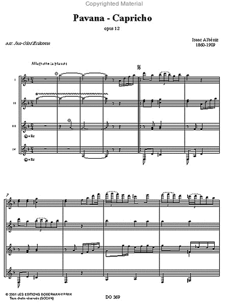 Pavana-Capricho op.12