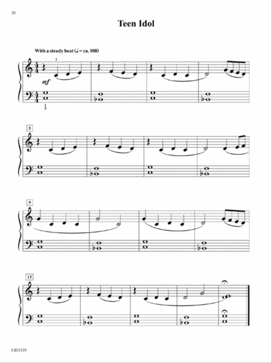 Pop Improv Pop Improv Easy Piano scores gallery preview page 2