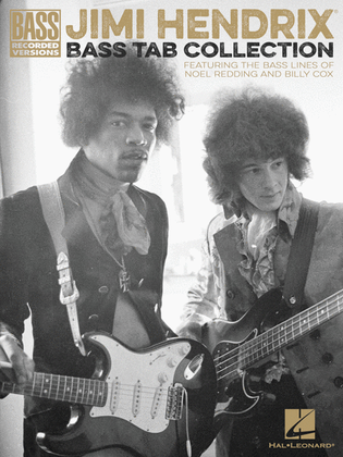 Book cover for Jimi Hendrix Bass Tab Collection
