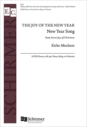 Book cover for The Seven Joys of Christmas: 5. The Joy of the New Year: New Year Song (Choral Score)