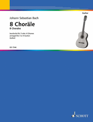 Book cover for 8 Chorales