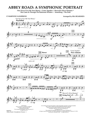 Abbey Road - A Symphonic Portrait - Eb Baritone Saxophone