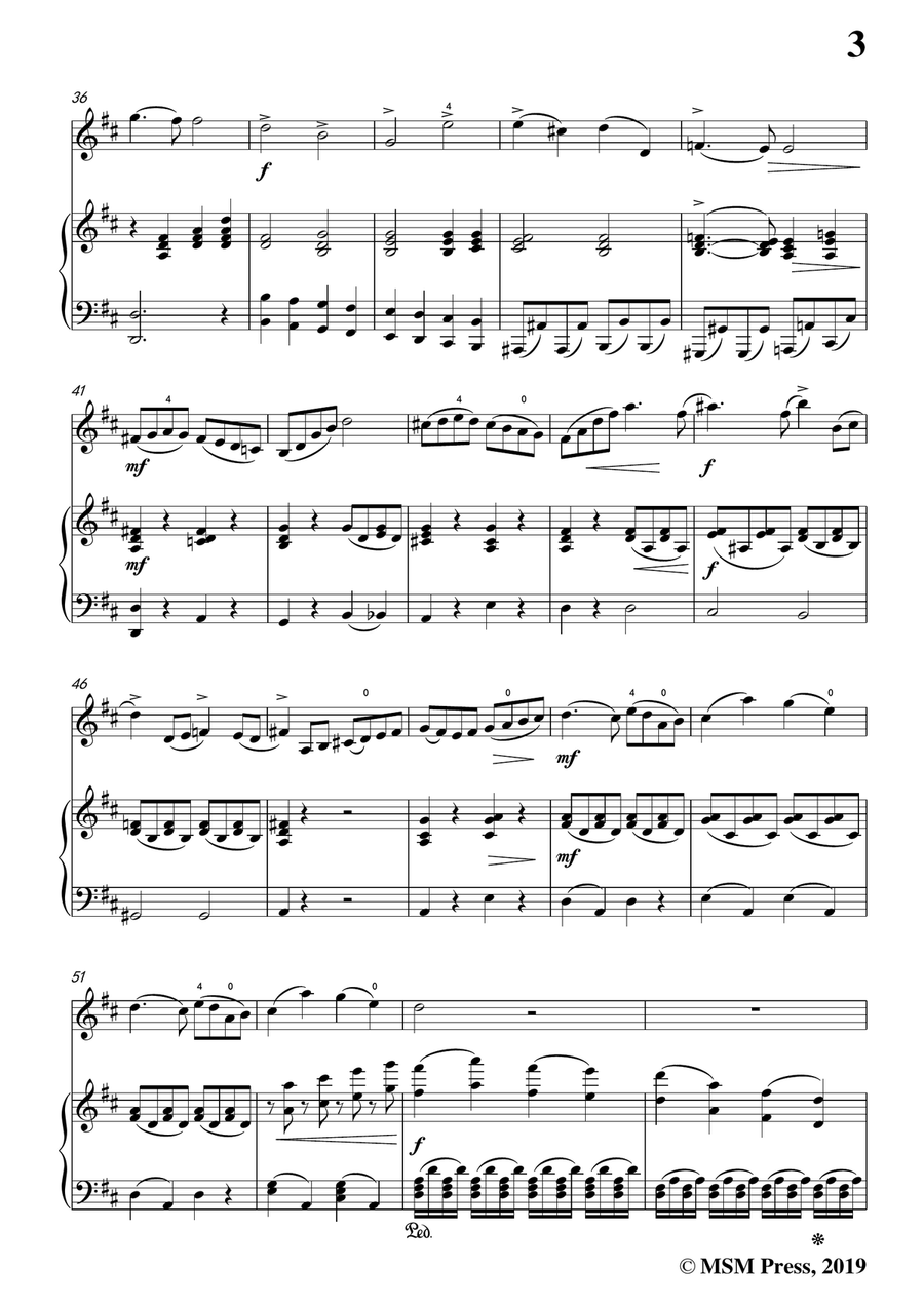 Rieding-Violin Concerto No.2 in b minor,Op.35,for Violin&Piano Violin Solo scores gallery preview page 5