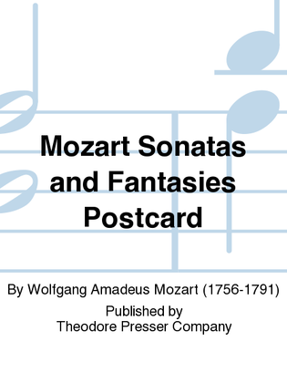 Mozart Sonatas And Fantasies Postcard