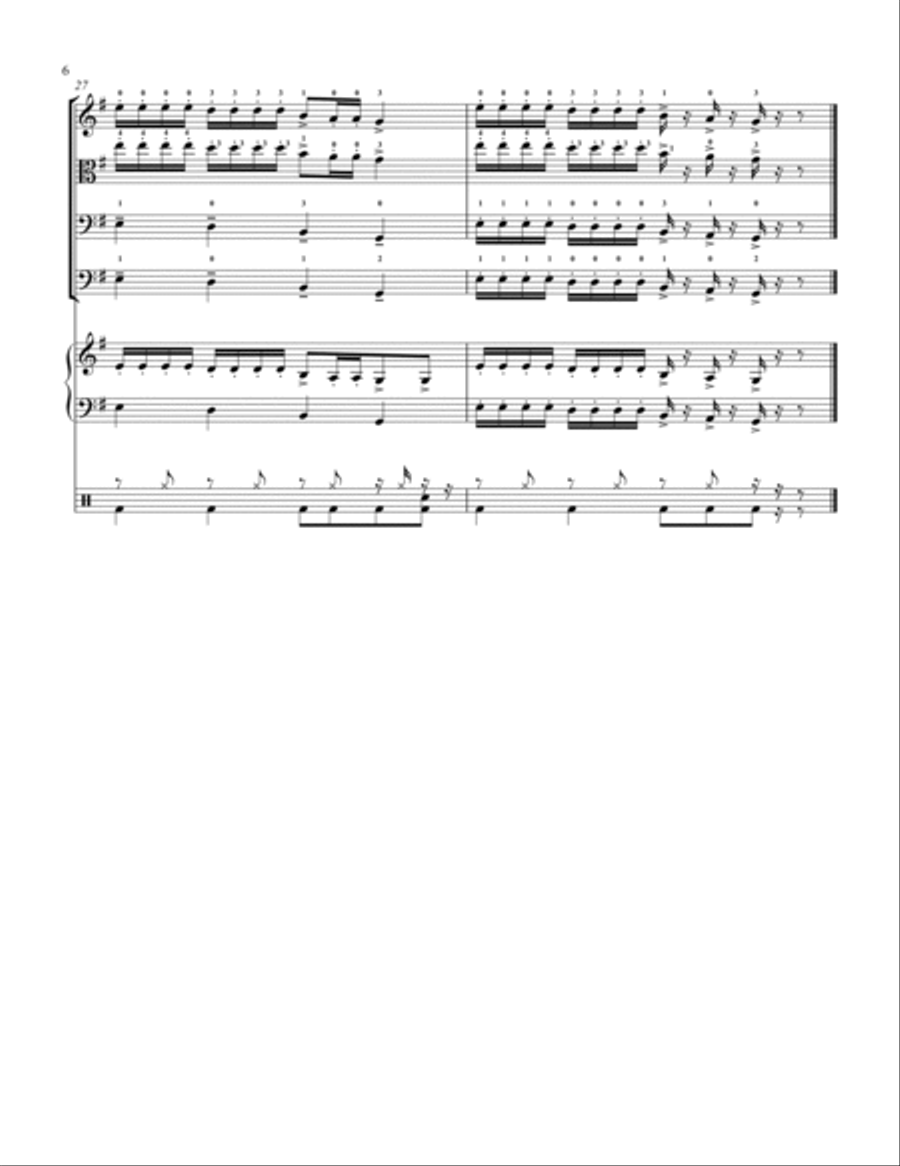 Mosquitozzz Mosquitozzz String Orchestra scores gallery preview page 6