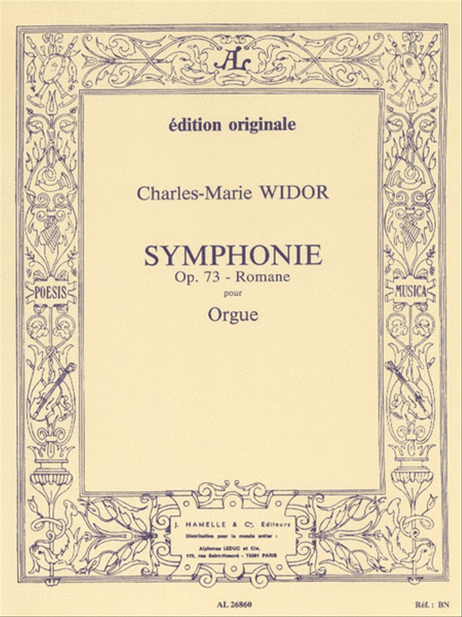 Widor Symphonie Romane Op.73 Organ Book Organ scores gallery preview page 1