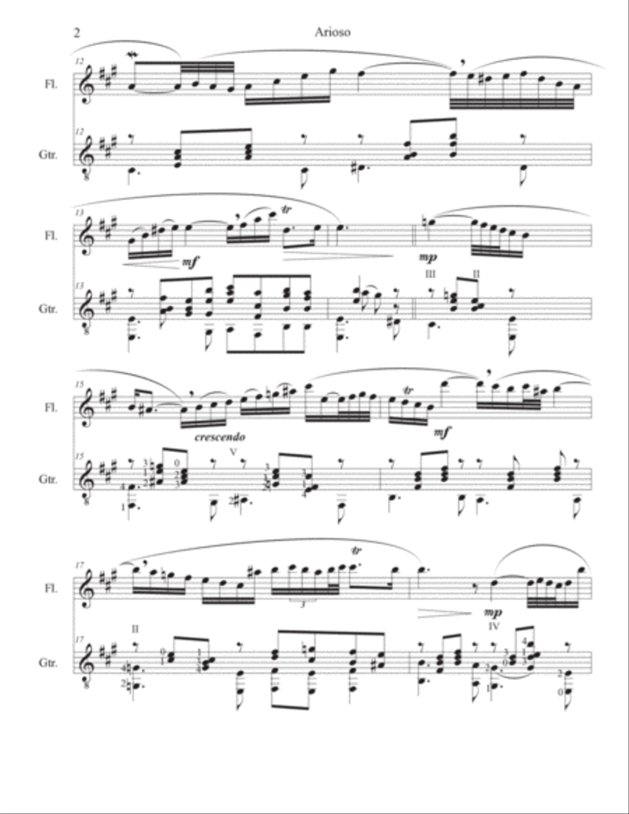 Arioso Flute scores gallery preview page 2