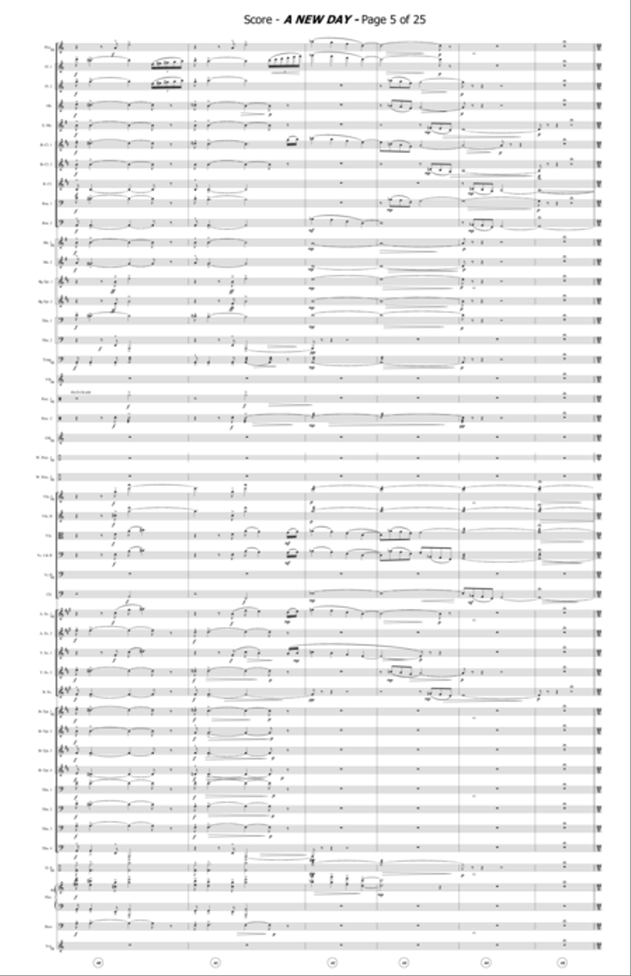 A New Day A New Day Jazz Ensemble scores gallery preview page 5