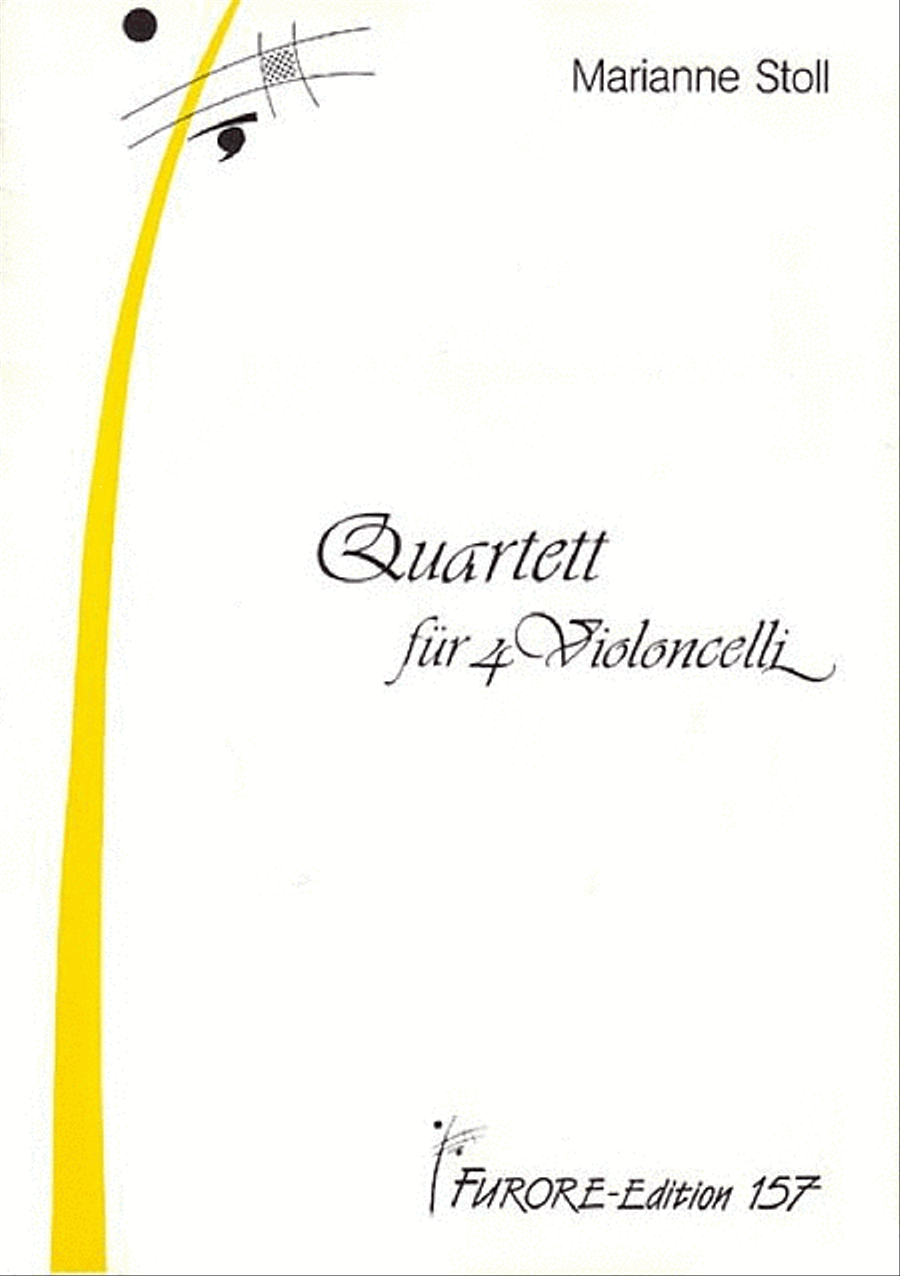 Quartett fur 4 Violoncelli Chamber Music scores gallery preview page 1