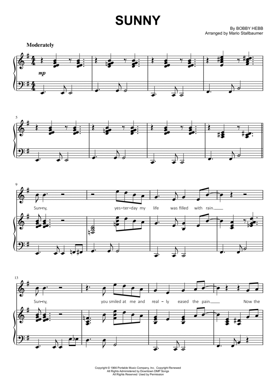 Sunny Voice scores gallery preview page 1
