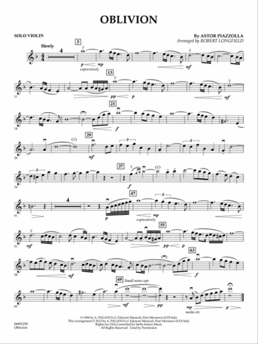 Oblivion String Orchestra scores gallery preview page 4
