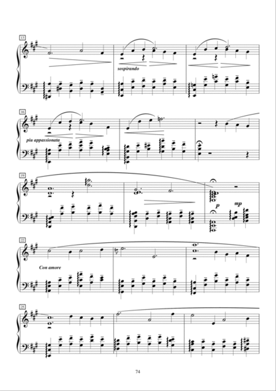 Concert etudes no.10-Recollection(A major) Piano Method scores gallery preview page 2