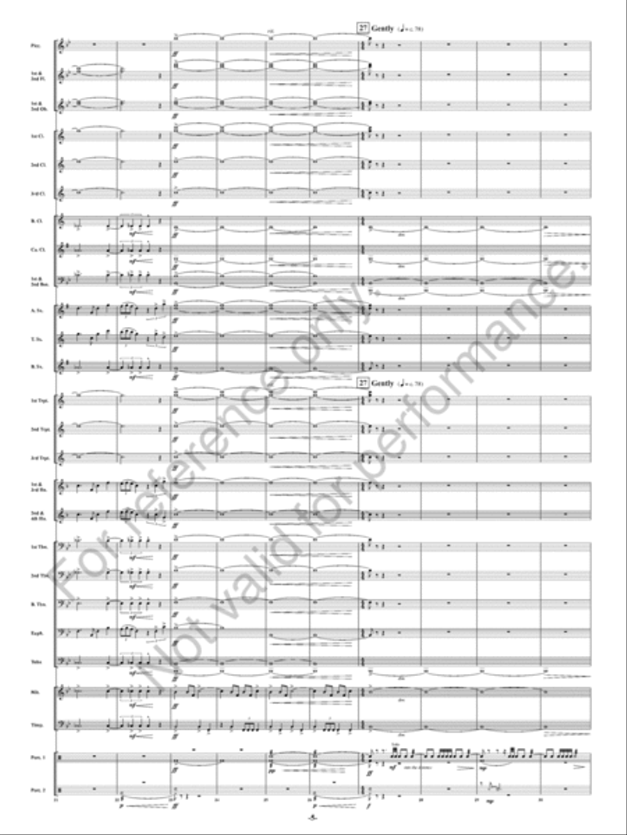 The Greatest Generation Concert Band scores gallery preview page 6