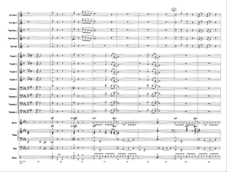 Snape Eyes Jazz Ensemble scores gallery preview page 5