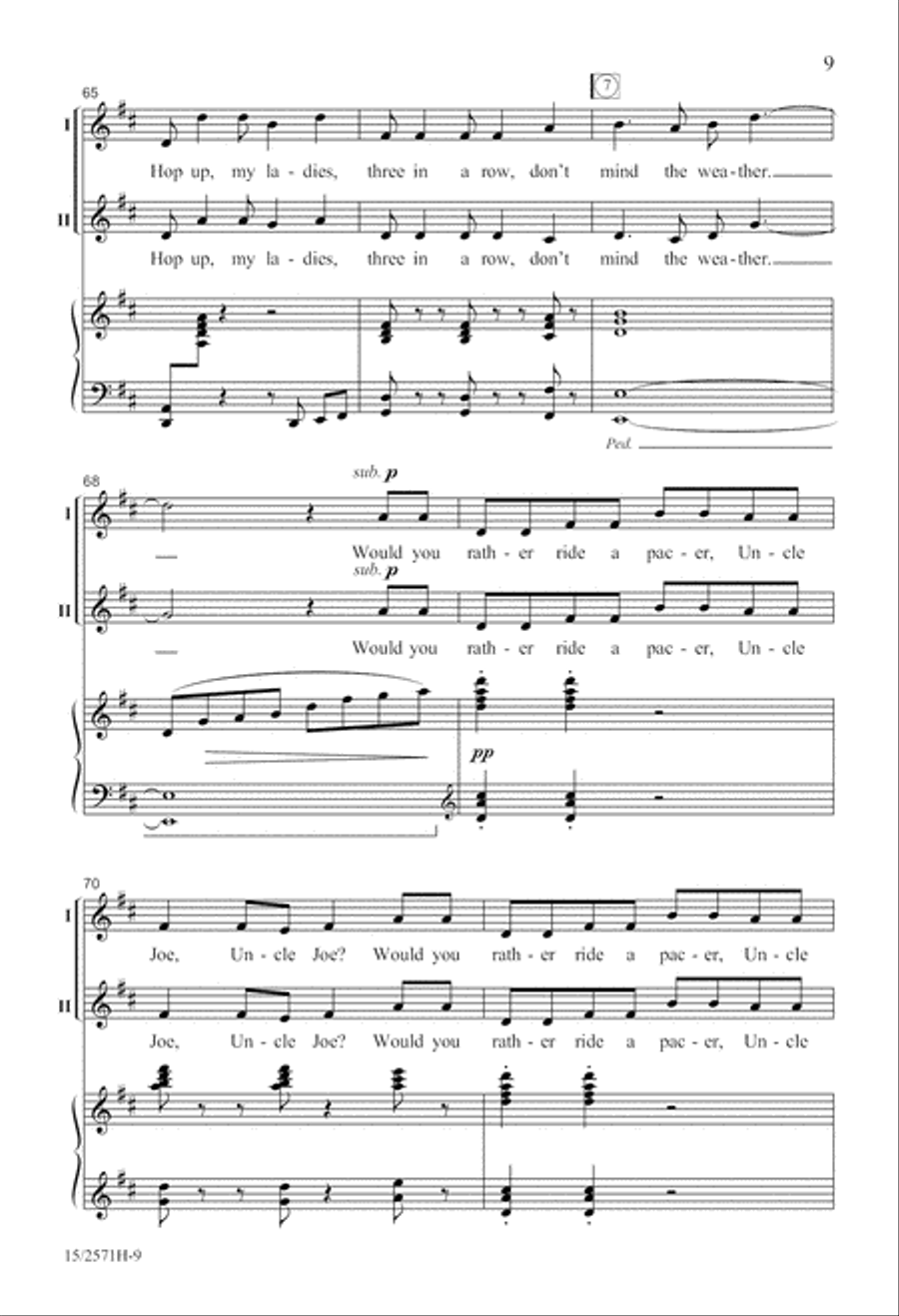 Uncle Joe 2-Part scores gallery preview page 10