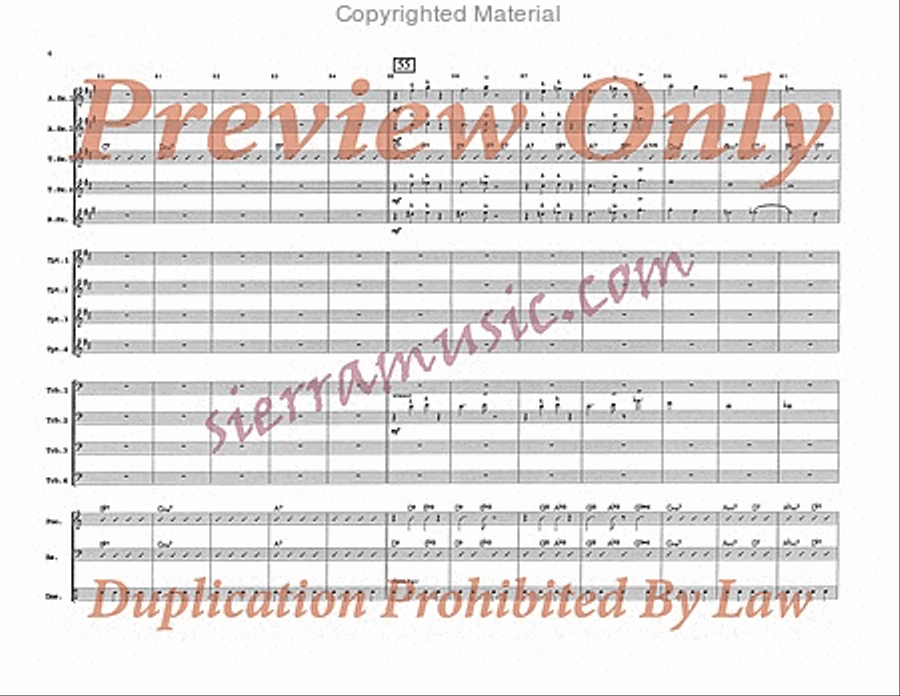 After You've Gone Big Band scores gallery preview page 7