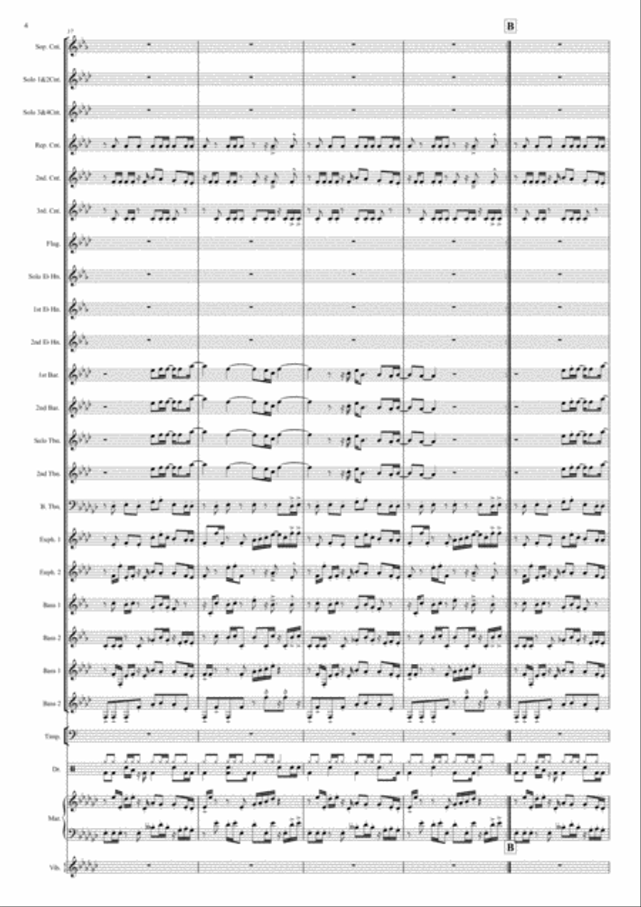 Superstition Brass Ensemble scores gallery preview page 4