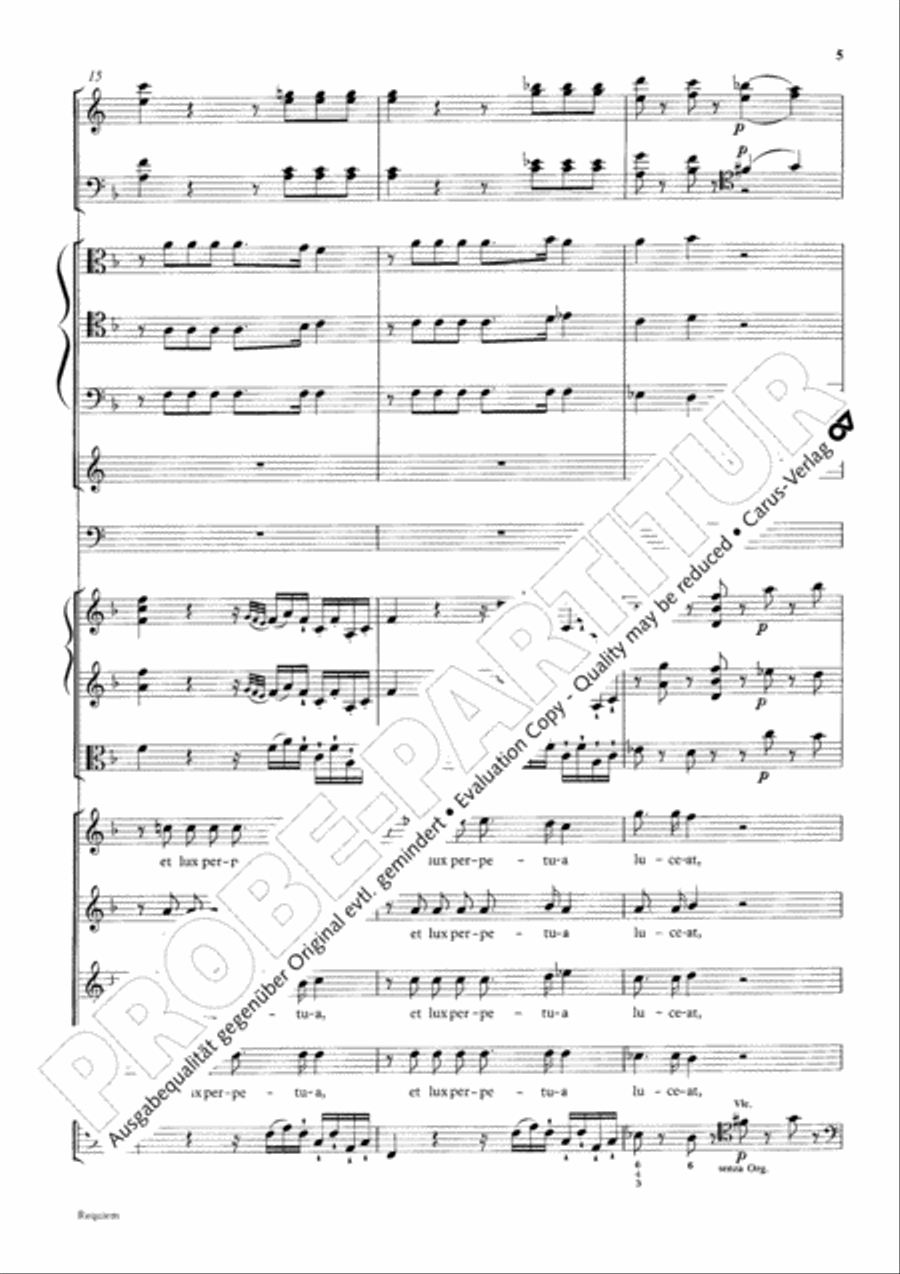 Requiem Requiem 4-Part scores gallery preview page 14