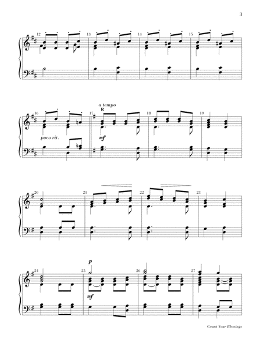 Count Your Blessings 3-Octaves scores gallery preview page 3