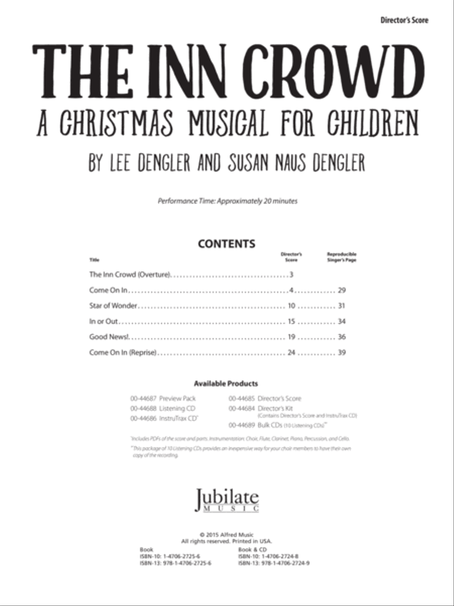 The Inn Crowd Choir scores gallery preview page 2